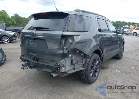 2019 Ford Explorer Xlt from USA, damaged, VIN 1FM5K8D89KGA89605